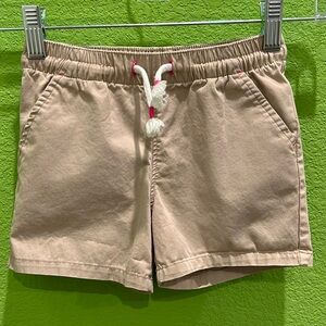 Girls khaki shorts